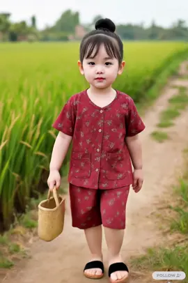 Bộ đồ mặc nhà cho bé gái - Bộ đồ Bà Ngoại dễ thương cho bé gái mặc nhà, đi chơi ##xuhuong##dobochobe##dobotreem##thoitrangchobe##viral##foryou