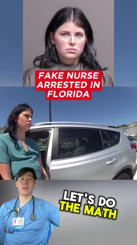 I bet her manager is still gonna ask if she's coming in. This is the craziest story of a fake nurse in Florida #nursesoftiktok #nurselife #nursetok #nurseproblems #nursingstudent