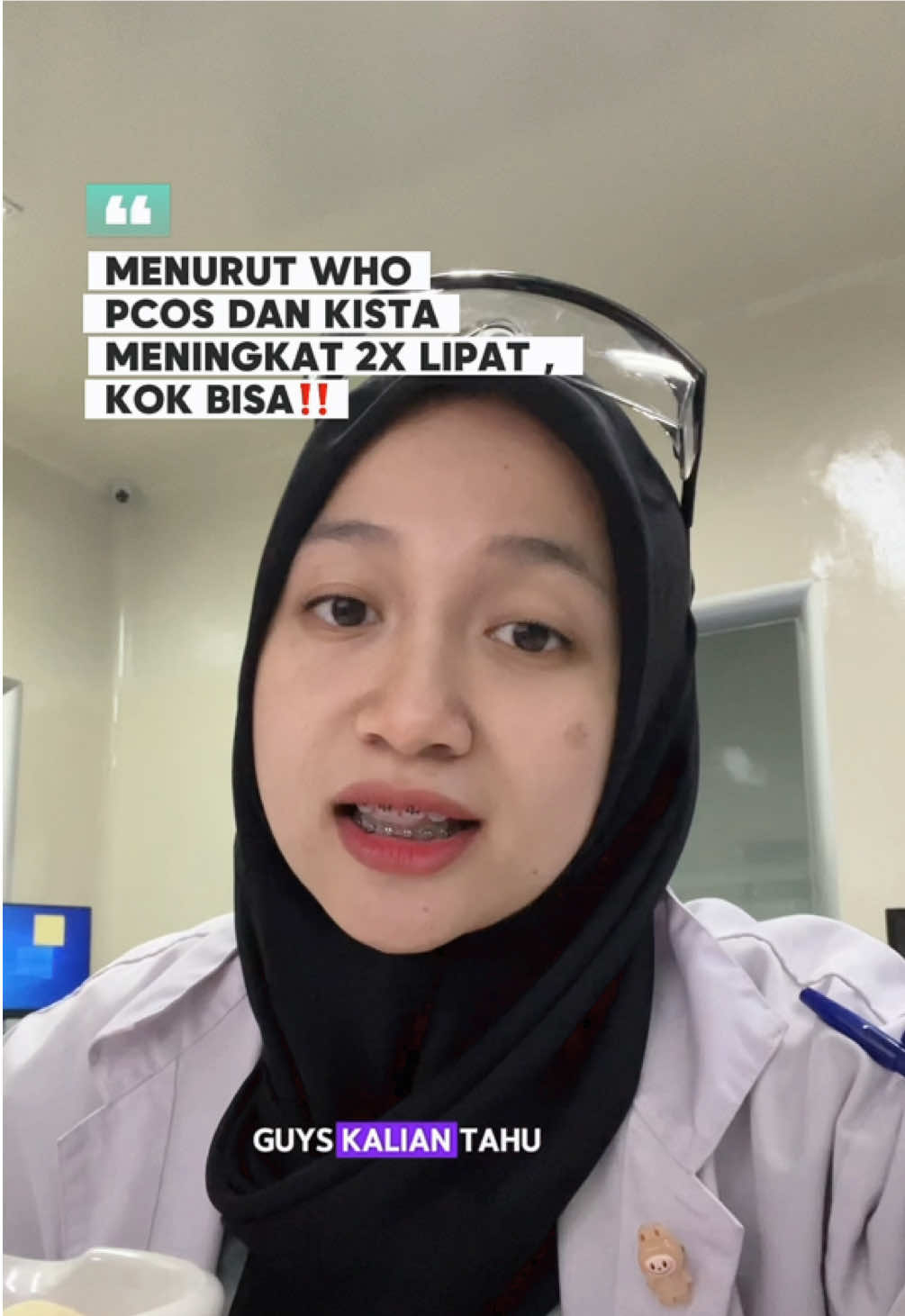 Penderita PCOS & KISTA meningkat di era sekarang ?‼️ Stay healthy ya temen temen jangan lupa jaga tubuh kesayanganmu❤️  #pcos #pcosproblems #kista #kistaovarium 