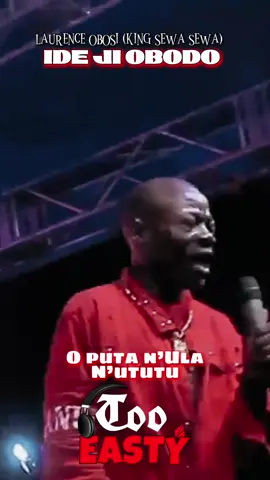 “Thank God for yet another morning✝️” Throwback song from legendary Sewa. who remembers 😊 IDE JI OBODO [LYRICS VIDEO] - LAURENCE OBOSI (SEWA SEWA) . . . FOLLOW TOO EASTY FOR MORE MUSIC UPDATES 🎧📰 ©️ KING SEWA SEWA #tooeasty #lyricsvideo #sewasewa #idejiobodo #throwbacksongs #oldsongs #musiclyrics #viral 