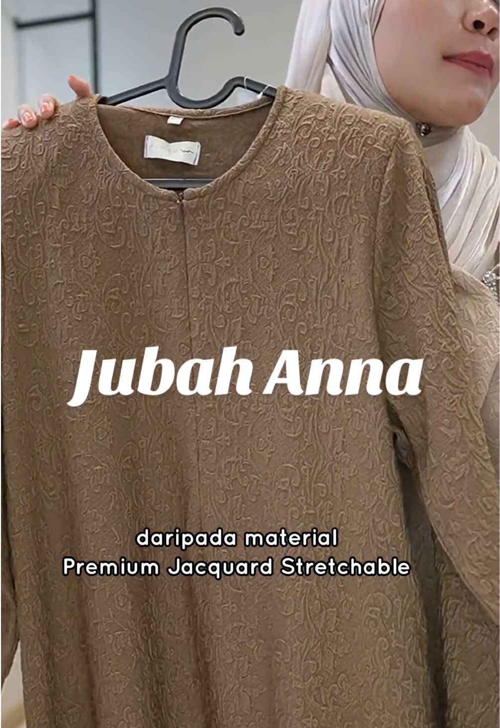 [NEW ARRIVAL] Muslimah ironless, material selesa terletak cantik kemas✨  #jubah #muslimahfashion #DearCarynn #teamcarynn