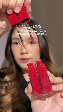 Gimana? Ombrenya cakep ga? Next bikin ombre apalagi ya 😍 #OMG #OMGLipVinyl #OMGBeauty 