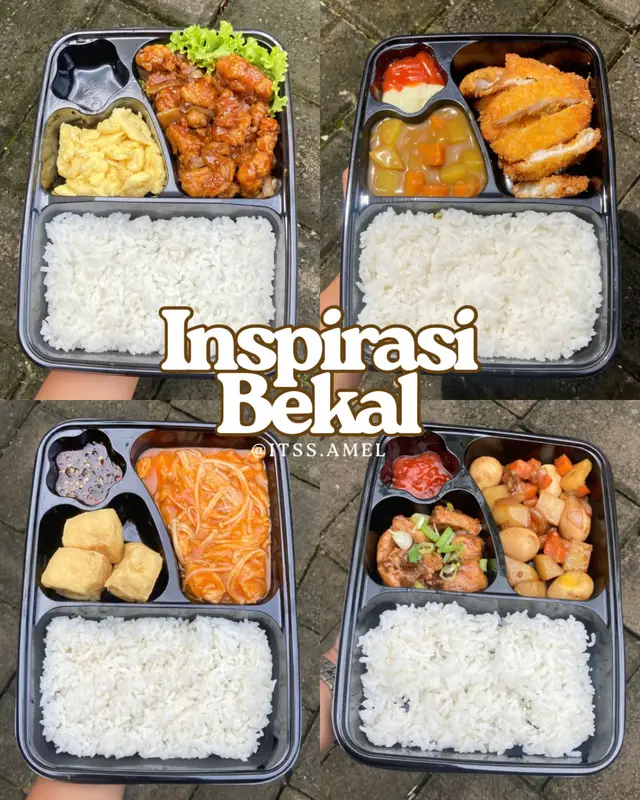 Part 2. Inspirasi Bekal Simple #inspirasibekal #idebekal #bekalsuami #bekalpacar #bekalsimple #bekalsatset #bekalanakkos #fyp #chickenblackpepper #chickenkatsucurry #ayamenoki 