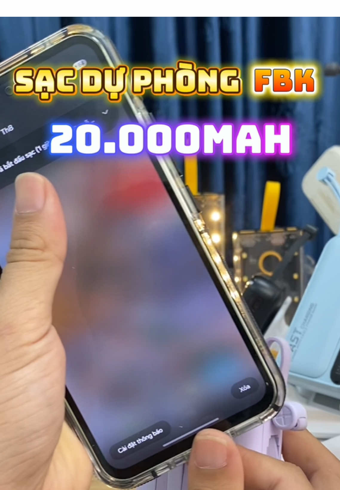 Sạc dự phòng 20.000mah #sacduphong #phukiendientu #sacduphong20000mah 