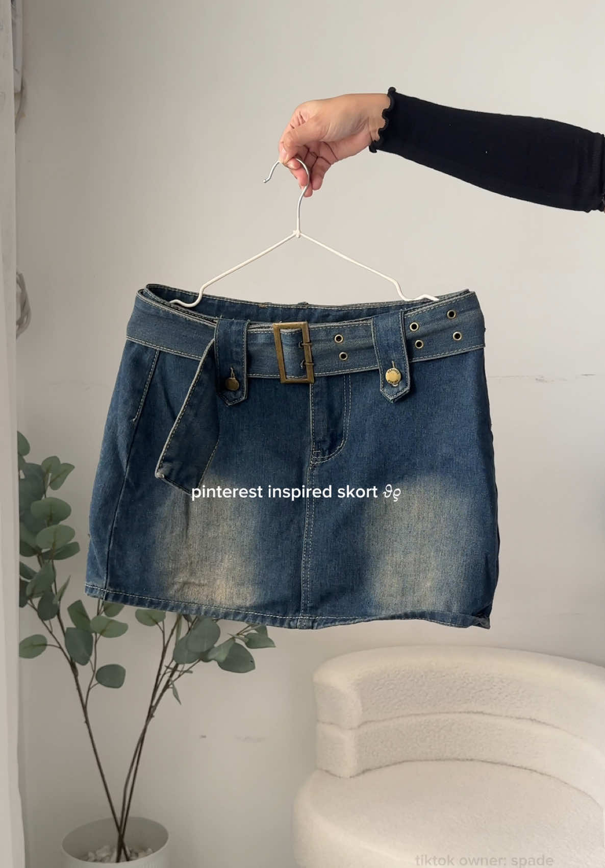 dark blue (available in small to 4XL) 🤍 #skort #denimskirt #skirt #miniskirt #skirtoutfits #skirtplussize #skortoutfit 