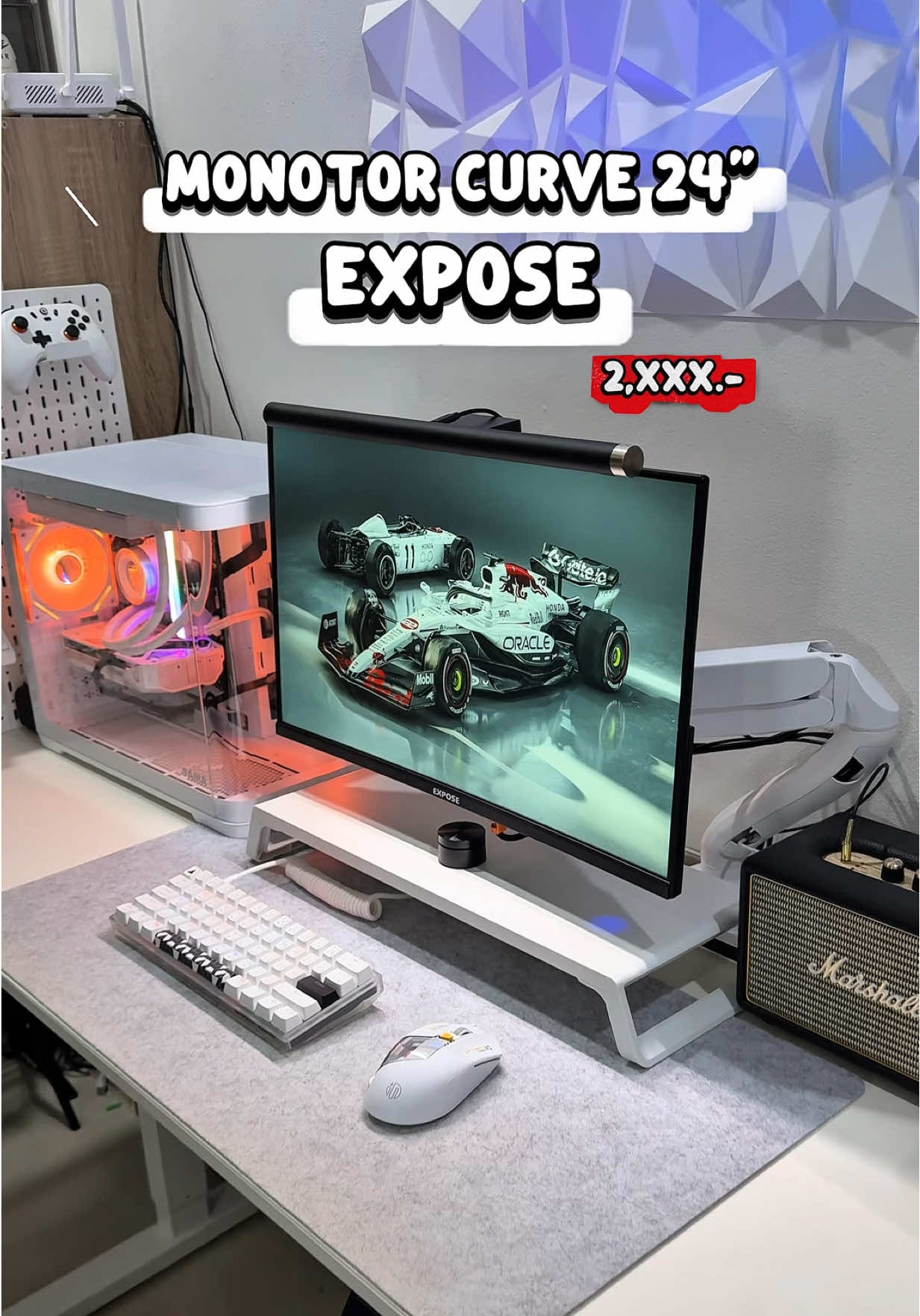 จอคอมพิวเตอร์ EXPOSE 24” 100Hz. จอโค้ง จอเกมมิ่ง ราคาแค่ 2,000.-ต้นๆ #หน้าจอคอม #หน้าจอคอมพิวเตอร์ #จอคอมพิวเตอร์ #monitor #expose #จอexpose #หน้าจอโค้ง #จอ24นิ้ว #จอเกมมิ่ง #ของดีบอกต่อ #tiktokป้ายยา #tiktokshopครีเอเตอร์ #tiktokmademebuyit #ดอเด่นรีวิว 