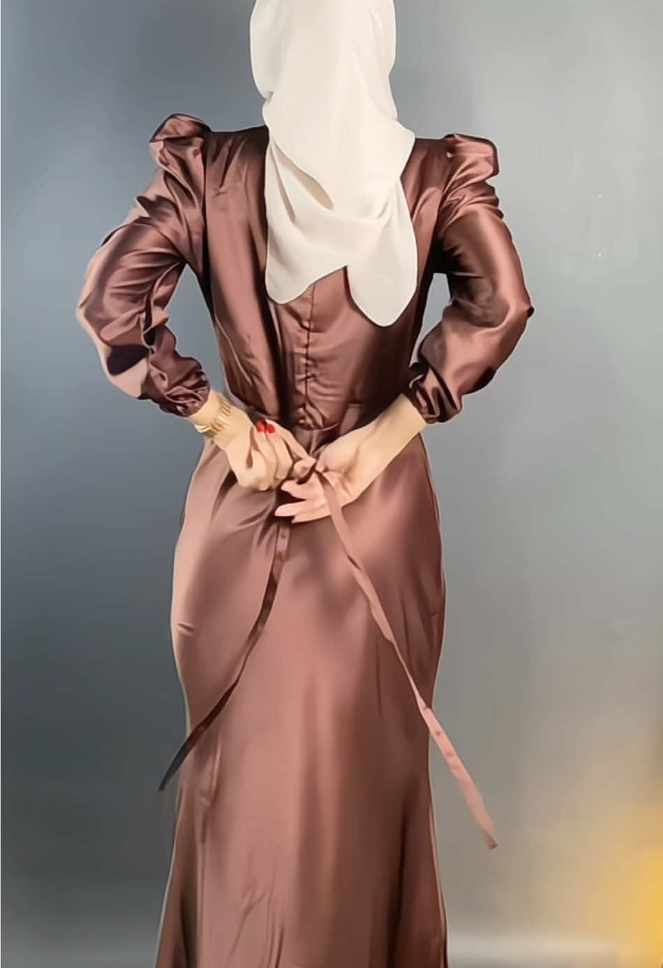 Dress nyaa cantikk 🥹🫶 #dresssatin #gamissatin #gamiskondangan #bridesmaid #kebayabrisesmaid 