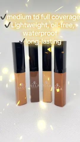 Looking for that flawless, smooth finish? 👀✨ Our Sela Beauty concealers are creamy, full coverage, and perfect for highlighting & contouring. Order at 0725998965, same day delivery in Fourways and surrounding areas. Also available in Pretoria @12TWELVE .