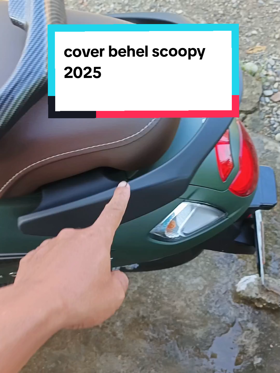 cover behel belakang motor bahan plastik abs premium#coverbehel #behelcover #scoopymodifikasi #scoopy2025 #scoopyterbaru #scoopygen6  #fyp 