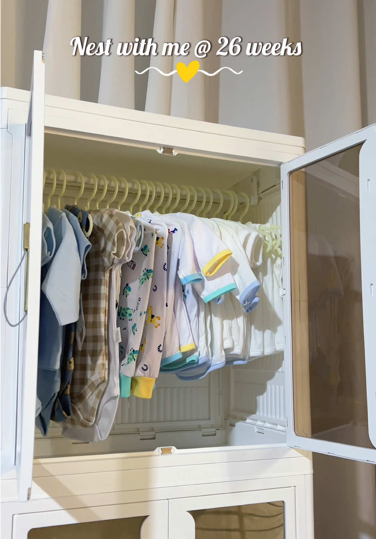 Super love this cabinet drawer for my little one 😍❤️ #nestingtime #nestingmommas #nestingmama #pregnancyjourney #pregnantlife 