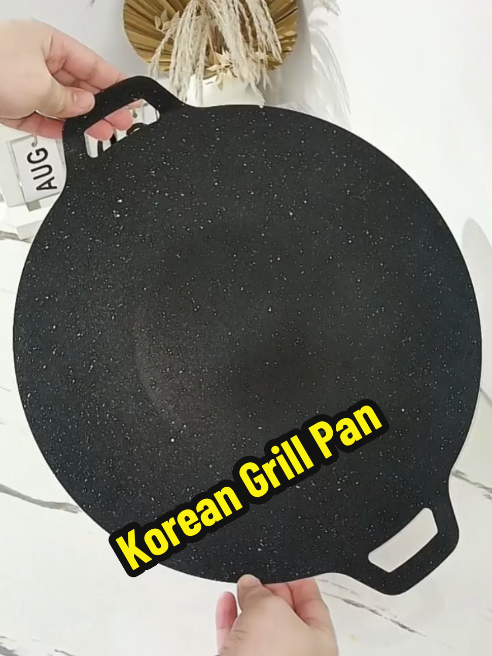 Korean Grill Pan Non-stick BBQ Pan perfect for outdoor indoor activities. #koreangrillpan #koreangrillpannonstick #grillpan #grillpannonstick #fyp #tiktokfinds #nonstickgrillpan #godbless 