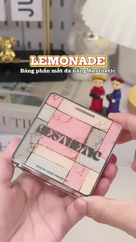 Bảng phấn mắt đa năng Lemonade xinh iu 😍 #phanmat #lemonade #phanmatlemonade #makeupdedang 