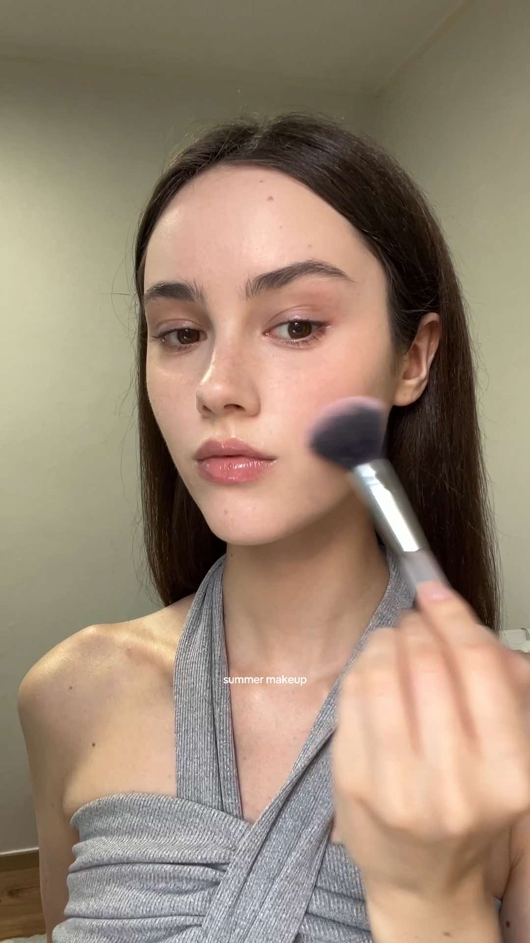 current makeup routine 🤨 #makeup #makeuptutorial 