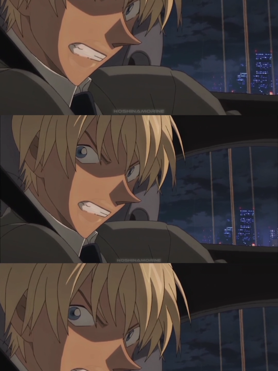 1001 sắc thái lái xe khi Amuro Tooru trở về làm Furuya Rei💁 #amurotoru #furuyarei #conan #movie #xuhuong 