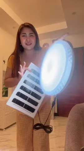 Solar lights para sa loob ng bahay natin #solar #solarlights #solarcielinglights #solarlamp 