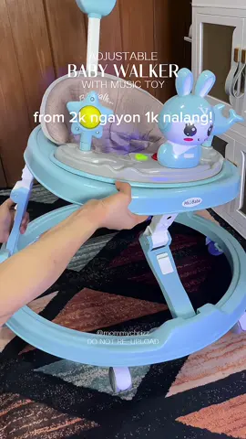 1k nalang ngayon! Disclaimer : Price may vary until promotion ends. #babywalker #walker #fyp #sale 