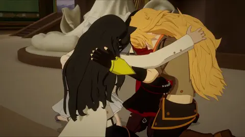 These girls definitely know What it Sounds Like.  #rwby #kpopdemonhunters #whatitsoundslike #rubyrose #weissschnee #blakebelladonna #yangxiaolong #alittlemore #nutsanddolts #teaseforfun