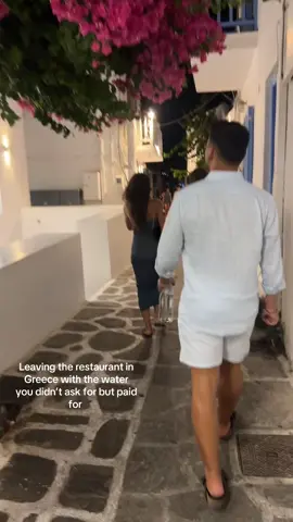 Water is his new accessory ✨ #fyp #eurosummer #greece #viral 