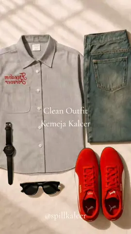 Rekomendasi outfit kemeja simple #cleanoutfit #outfitideas #outfitinspiration #outfitkalcer #outfitinspo #outfitkemeja 