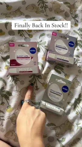 Finally back in stock! Grab your Nivea bundle quick before they sell out again! #nivea #niveauk #nivealipbalm #lipbalms #niveaextrabright 