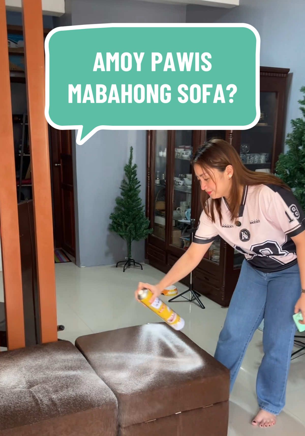 Mabaho, nangangasim, at amoy pawis na ba sofa mo? Mag sofa cleaner ka na. #sofacleaner #homecleaning #homesupplies 