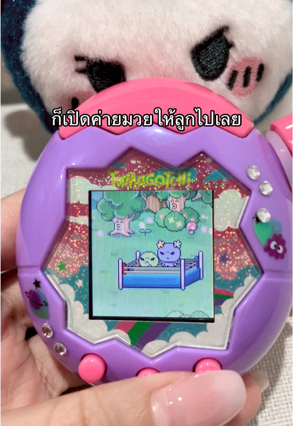 ศึกชิงแชมป์ระหว่าง ส.คนเถื่อน VS ส.หน่อมแน๊ม  😂 . #tamagotchi #tamagotchiparadise #bandai #다마고치 #다마고치파라다이스 #たまごっち #たまごっちのプチプチおみせっち #たまごっちparadise #たまごっちパラダイス #toy #vpet #review #japanesetoys 