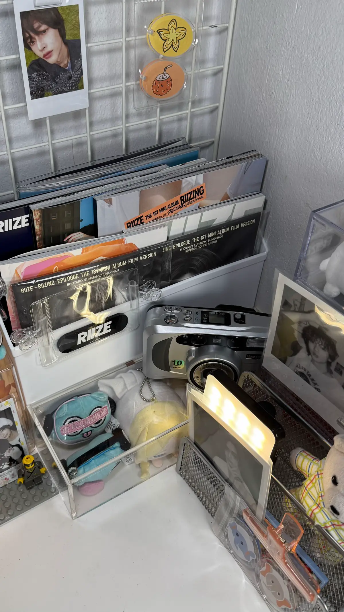 ⋆⭒˚.⋆ #riize #desksetup #desktour #deskdecor #skadis 