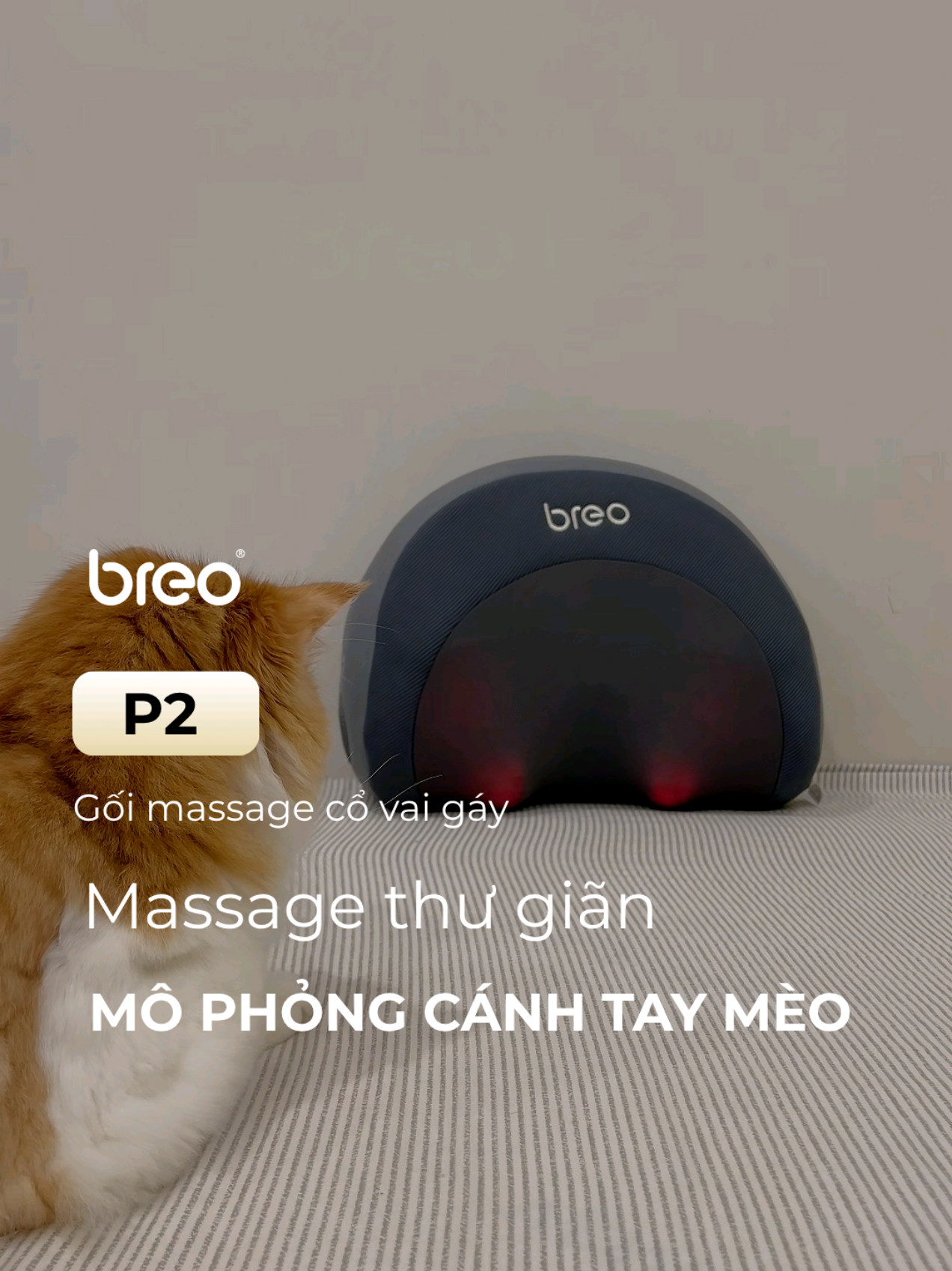 Yêu thương bản thân cùng món đồ thư giãn yêu thích, Breo P2 có mặt 🥰 #breovietnam #goimassagecovaigay #relax #foryou #Lifestyle #internationalcatday #breop2 