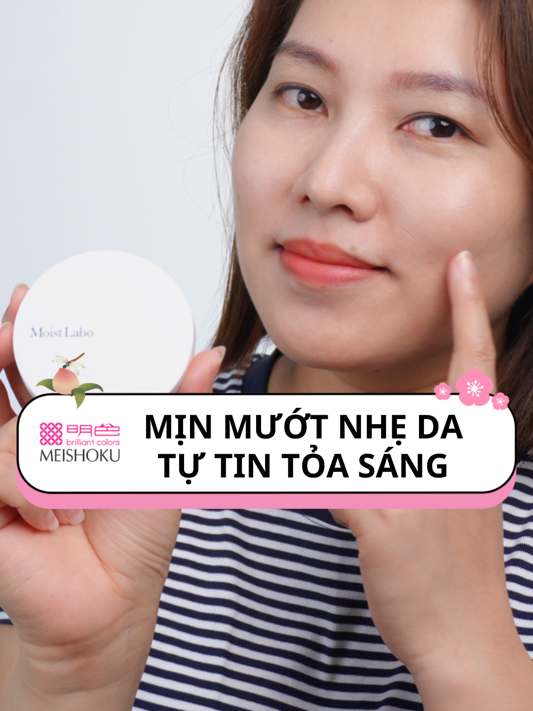 [NEW] PHẤN NỀN MỊN LỲ CHE KHUYẾT ĐIỂM MOIST LABO ✨ Làn da mịn màng, không lỗ chân lông, lớp nền bền bỉ suốt cả ngày với Phấn Nền Moist Labo - sản phẩm phấn nền không bột phấn đầu tiên trên thế giới! #meishoku #moistlabo #bbcream #phannen #makeup #myphamNhat #japan #beauty #review