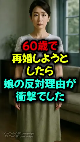 60歳で再婚しようとしたら、娘の反対理由が衝撃でした #爆笑 #コメディ #あるある #笑える #面白い 