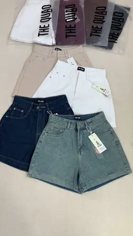 Quần short basic, chất jean QC mềm, dáng A không giãn, Size XS-XXL 😍#xuhuongtiktok2025 #xuhuong #moingaymotoutfit #thoitrang #quanshort 