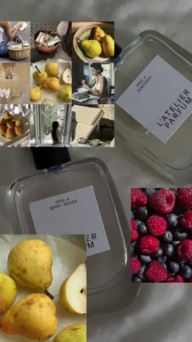 I love these fruity but not too fruity perfumes - I’d call them light fruits 🍐🍓🫐  #latelierparfum #latelierparfum #perfumetok #perfumetiktok 