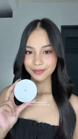 why is this so underrated?! 😩 i highly recommend this for all oily girlies out there! 🤍 @romand Philippines Shop  #romand #romandbetterthanfinish #settingpowder #blurringpowder #makeup #facepowder #kbeauty 