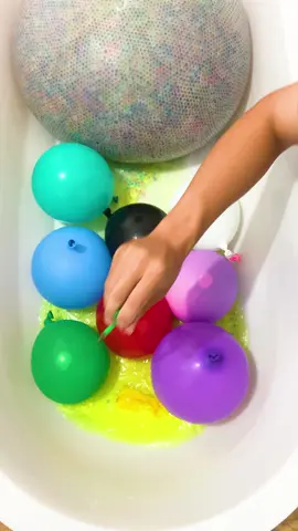 Dart vs Balloons – Colorful Orbeez Explosion! So Satisfying!