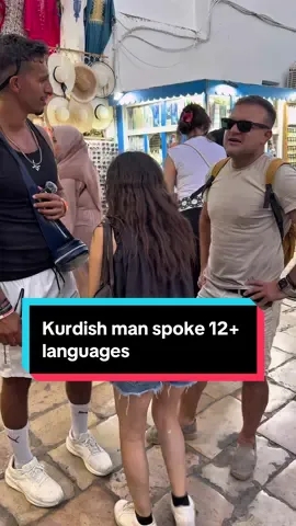 This Kurdish guy literally spoke more languages than me 🥸 #kurdish #kurd #kurdistan #tunis #tunisia #sidibou