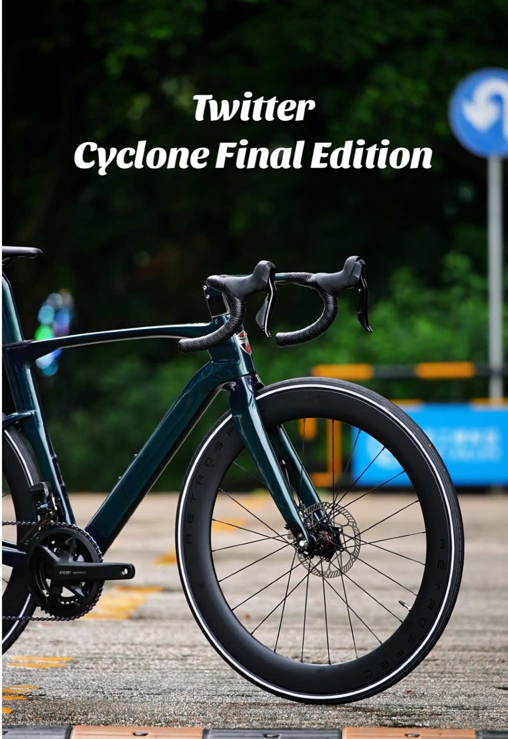 Twitter CYCLONE - Final Edition 💕WHEELTOP 2×12 Speed  ❤️Wireless Electronic Shift 4-Piston Hydraulic Disc Brake 😊Carbon Fiber Frame 🖼️ 3K Carbon Fiber Handlebar 😎Fizik Saddle #bike #cycle #roadbike #ride #carbonfiber #bikes #cycling 