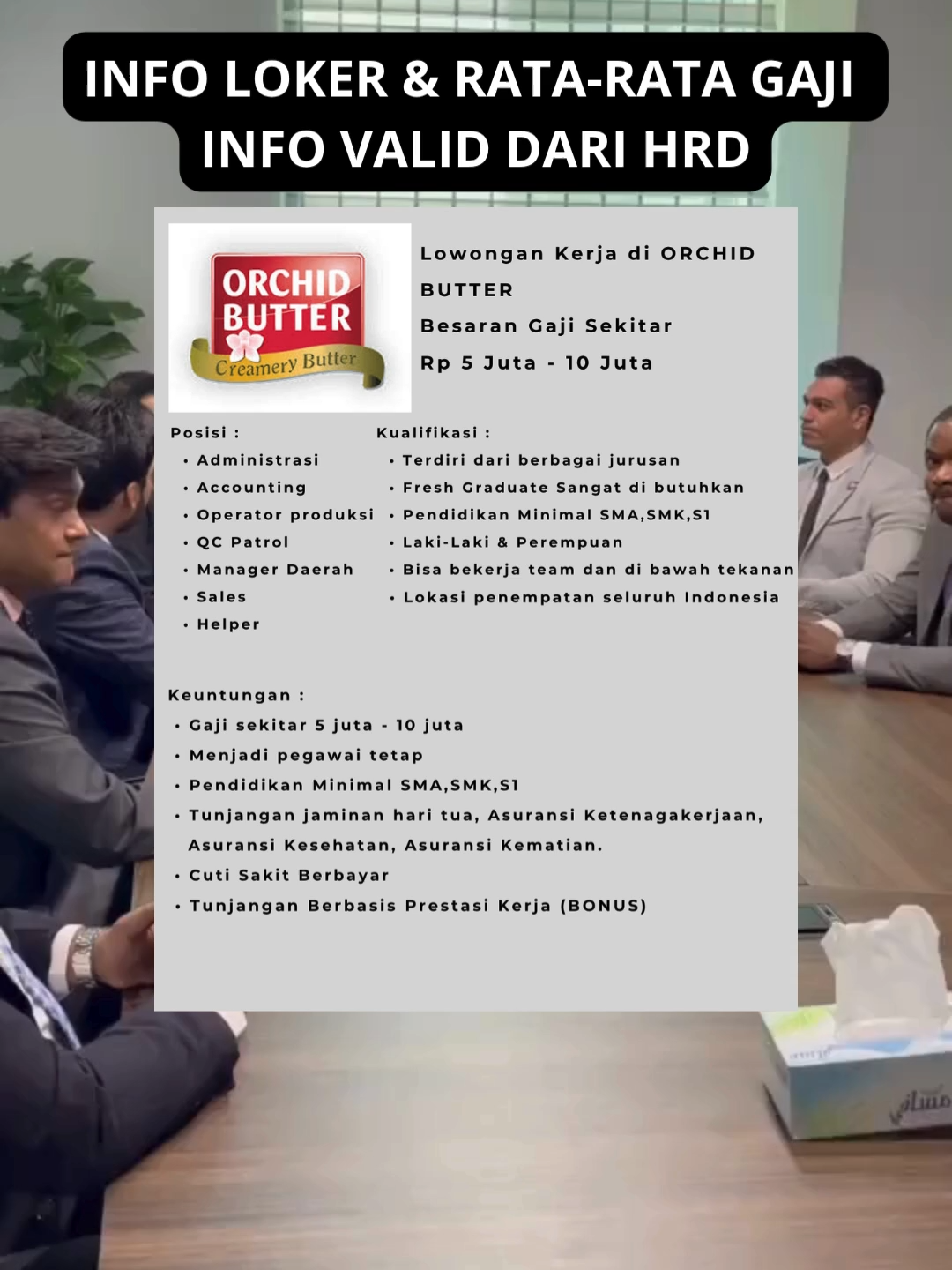 Jangan lupa like, share dan bagikan juga ke teman-teman dan keluarga info ini 😊😊 . . . #lokerindonesia #lokerterbaruterkini #lokerterbaru #loker2025terbaru #loker2025 #lowongankerja #lokersmasmk #lokerjabodetabek #lokerjakarta #infoloker #loker #loker2025terbaruhariini #fyp #foryou #fyppppppppppppppppppppppp #fypツ #foryoupage #fypシ゚viral #fypシ゚viral🖤tiktok #lokersmk