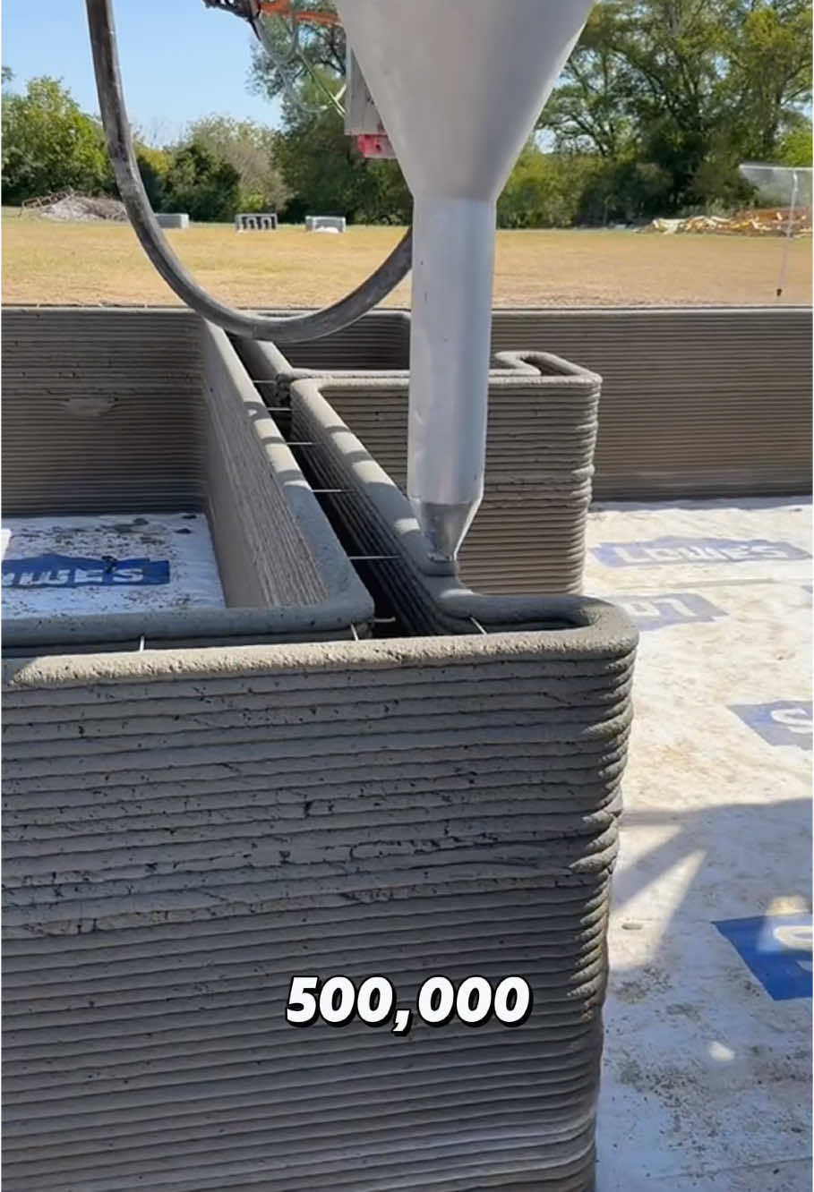 “3D printer house.”#viral #foryou #tiktok #fyp #funny #trivia #shorts 