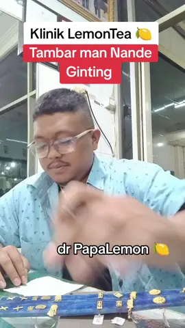 klinik LemonTea 🍋 Tambar man Nande Ginting #fy #lucu #viral #kabanjahe #kalakkaro #karo #NdeGinting