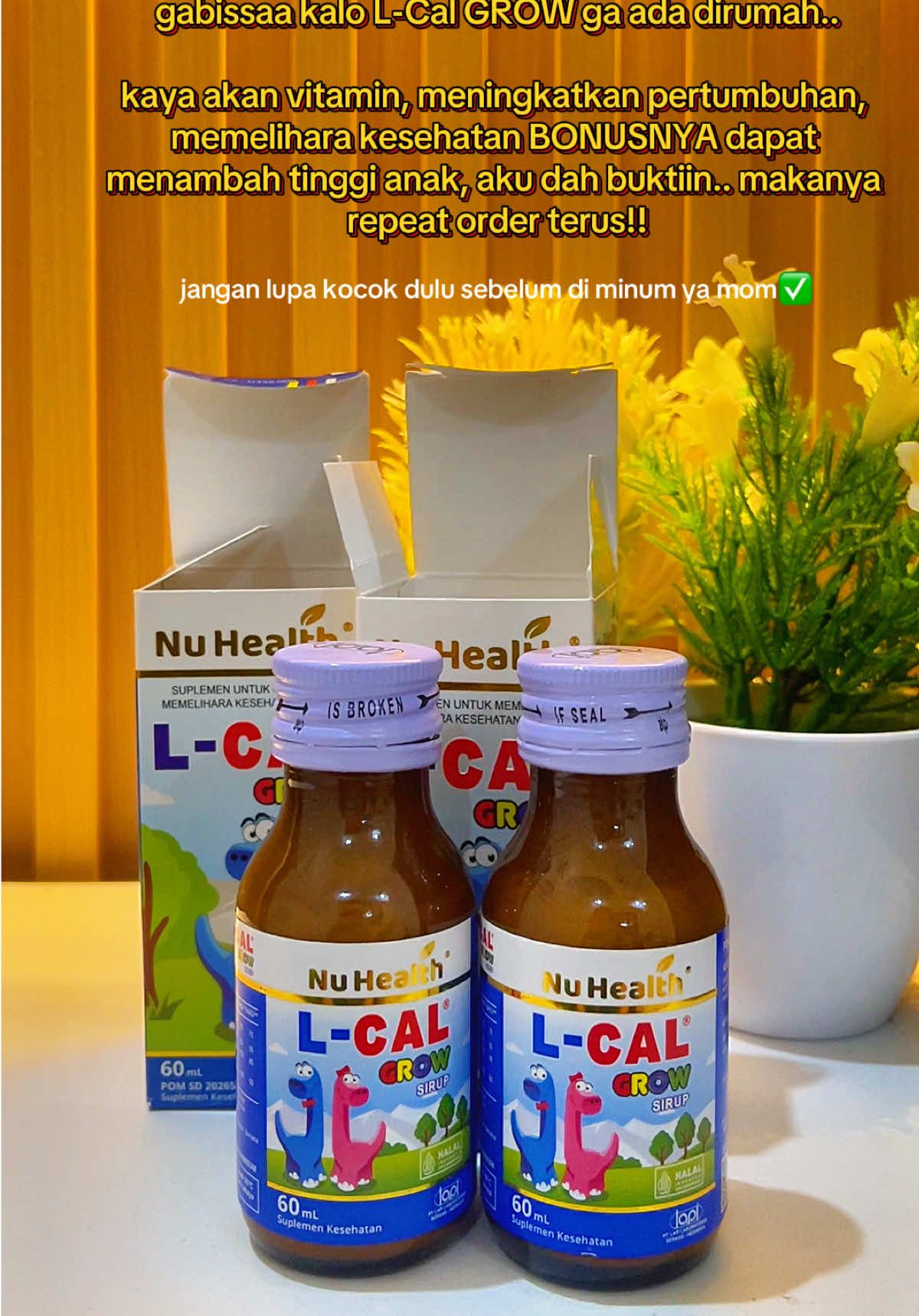 L-CAL GROW SUPLEMEN KESEHATAN ANAKKU🔥 #fyp #xybca #viral #lcalgrow #vitamin #suplemenkesehatan #murahbanget 