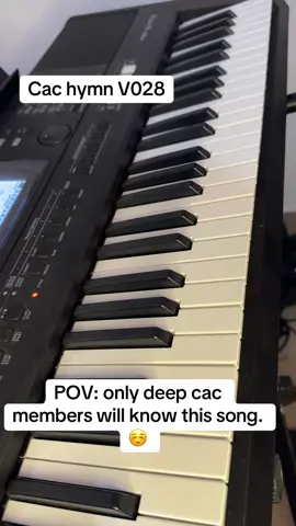 Only deep cac member would know this song #pianocover #cac #hymn #musiclover #instrumentalist #musiccommunity #piano #churchtiktok #gospelmusic #hymnlovers #fyp #