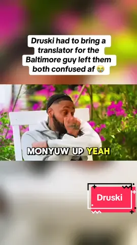 Aint no way thats a real language 💀 #couldabeenhouse #druski2funny #baltimoreaccent 