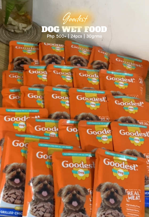 8.8 SALE!!  Grab this Goodest dog food bundle for and affordable price. 🤭  Disclaimer: price may vary after this video is posted. @Goodest PH #goodest #goodestph #dogfood #dogwetfood #dogsoftiktok #dogsupplies 