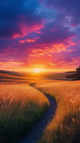 Golden Path to the Horizon #sunset #nature #landscape #travel #beautifuldestinations 