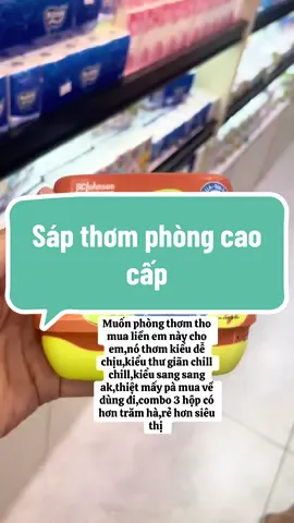 Thơm dễ chịu,thư giãn,mùi sang mà thích lắm mấy pà ơi,mua combo cho tui rẻ hơn ,mua trên TikTok ship tận nhà  #sapthom #sapthomphong #glade #xuhuong #review 