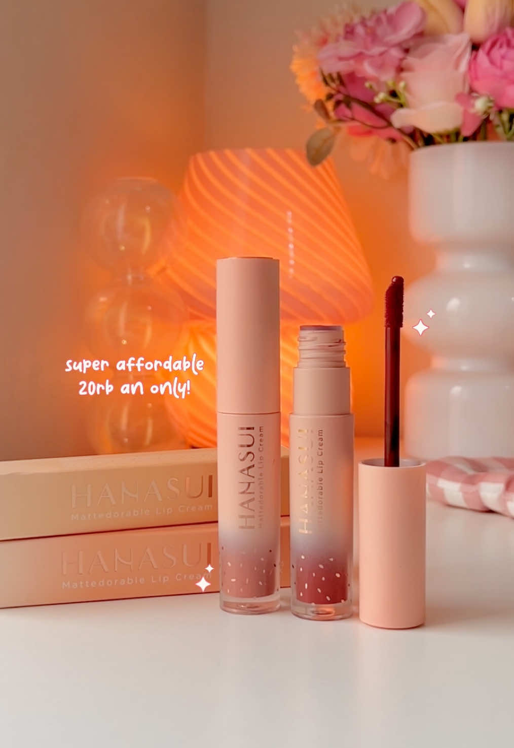 ✧˖°. | Lipcream favorit semua orangg, ternyata emang baguss & seringan ituu💖💖 #hanasuimattedorable #mattedorablelipcream #hanasui #lipcream #lipcreamringan #rekomendasilipcream #makup 