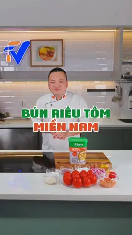 Vào bếp cùng Quốc nấu món Bún Riêu Tôm miền Nam với bí quyết này để không cần mất nhiều giờ hầm mà nước dùng vẫn ngon thơm tinh túy.  #voquocchef #chefvoquoc #UnileverFoodSolutions #NgọtThơmTinhTúy #KnorrProfessional #CốtNềnCôĐặc #hoptaccungUnilever
