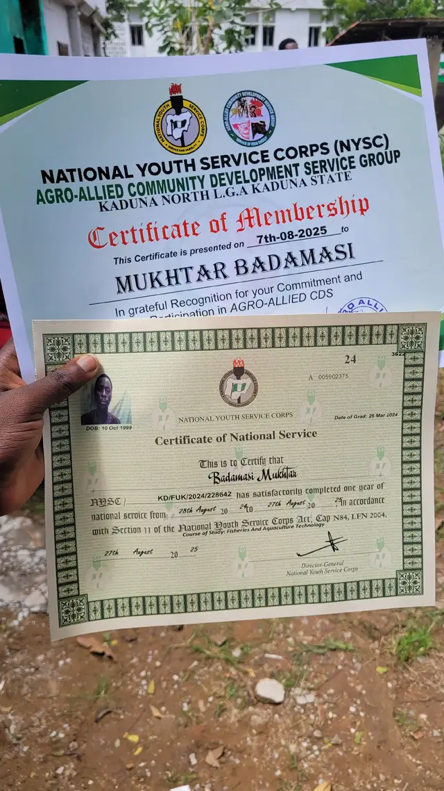 Alhamdulillahi Rabbil Alamin Done with NYSC ❤️😍🙏