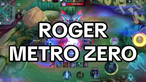 roger metro zero skin is here #MLBB #evistix #roger 