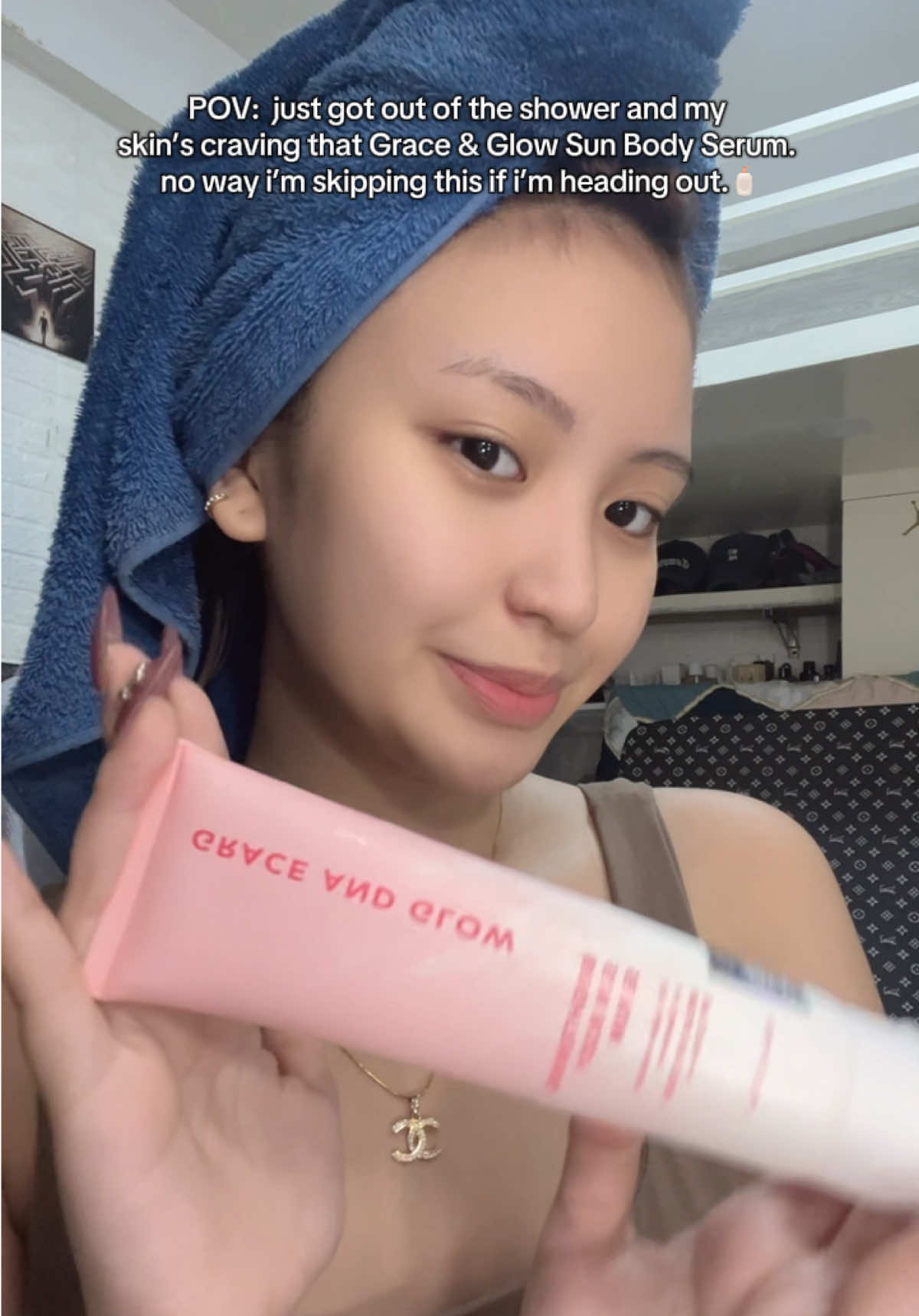 😘😘  #bodyserum #graceandglow 
